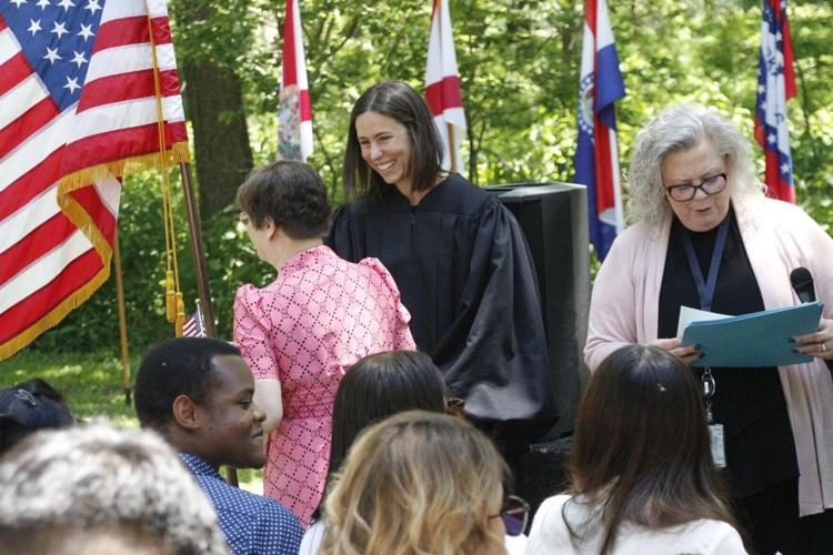 Naturalization ceremony