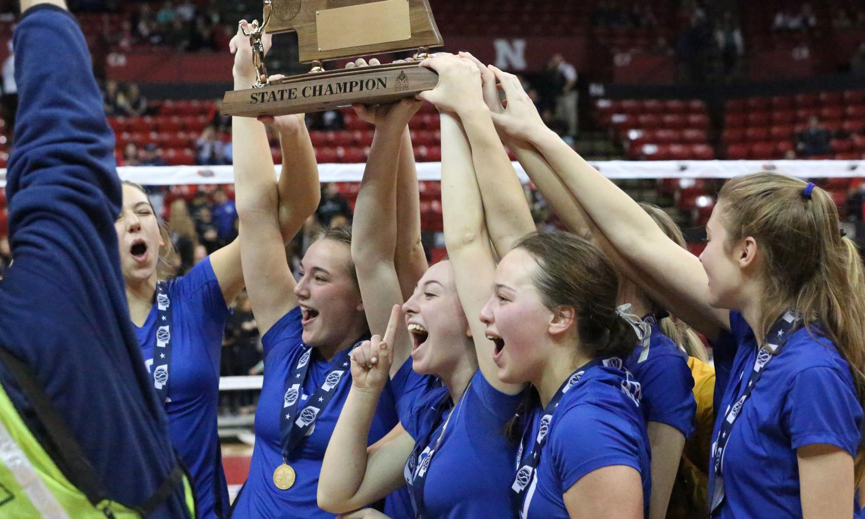 Warriors net first ever volleyball championship Sports wahoo