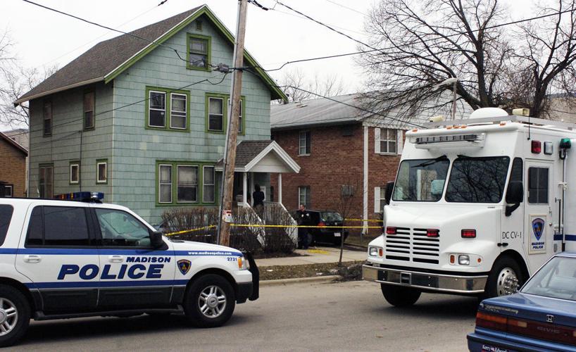 Brittany Zimmermann murder scene, Cap Times photo