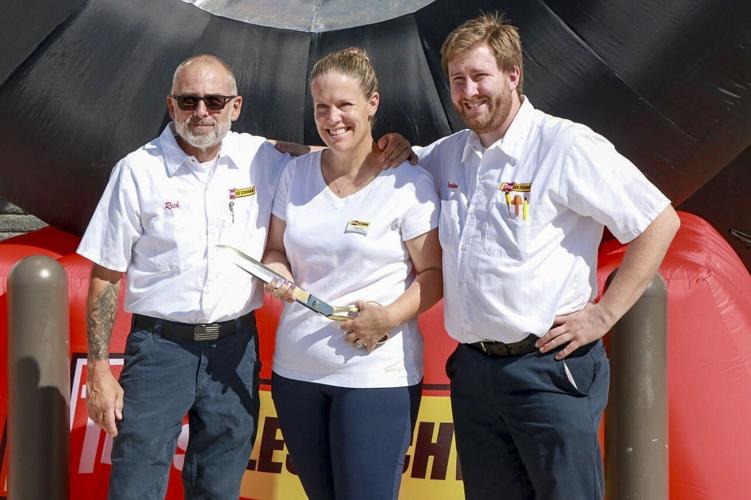 Les Schwab store donates new tires to CAPWN during grand open ceremony