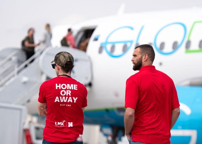 Lincoln airport new plane, 3.30