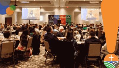 Celebrating a memorable evening of HOPE IN THE GOOD LIFE support