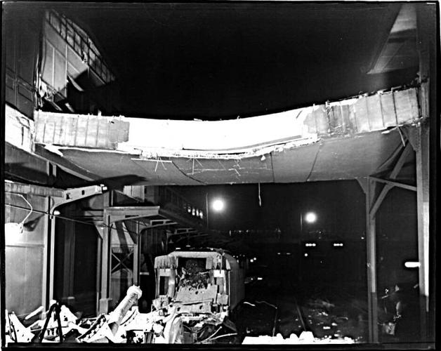 1993 Burlington Station walkway damage