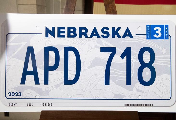 New Nebraska license plate