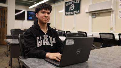 Eduardo Vargas, Schuyler's FBLA coding champion