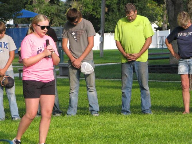 Elm Creek vigil Jadyn Ehresman
