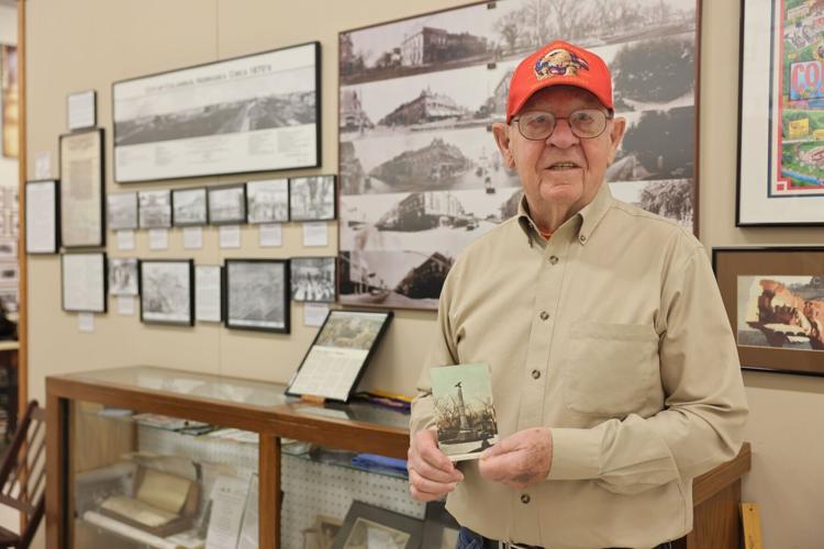 Jerry Kneifel and a Frankfort Square postcard