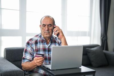 Reading reviews carefully and paying with a credit card can help protect you from third-party seller scams online.