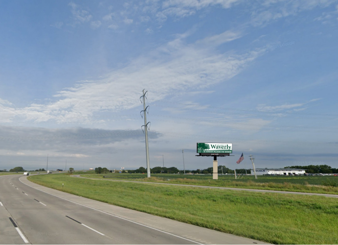 New I80 digital billboard to promote Waverly events among ads