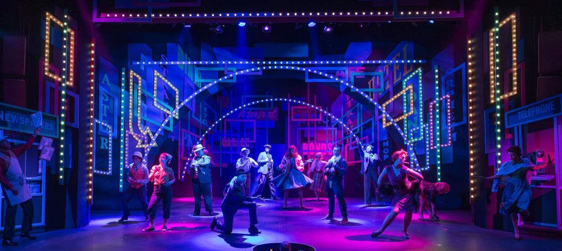 Cast of "Guys & Dolls."