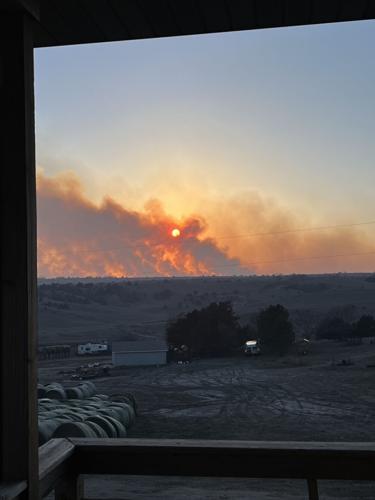 Two homes destroyed as crews continue to battle Betty's Way fire in Lincoln, Custer counties