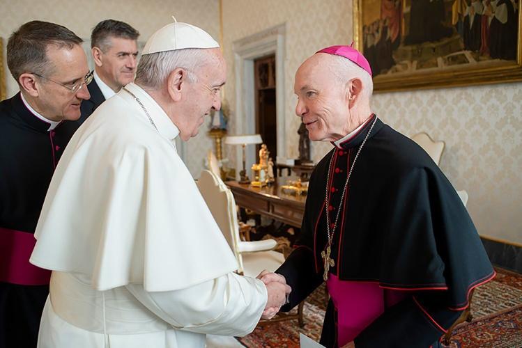 Pope Francis and George Lucas