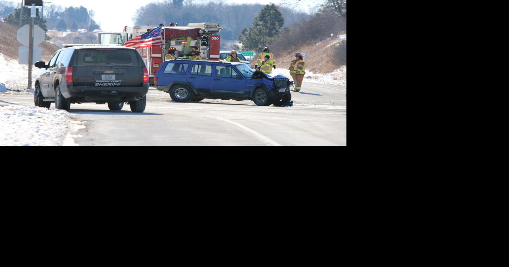 Twovehicle accident south of Wahoo has one injury