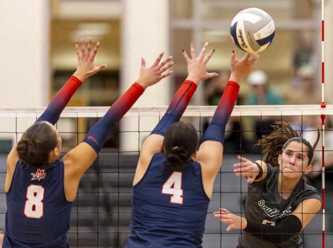 Millard South vs Lincoln Southwest A-6 District Volleyball Final