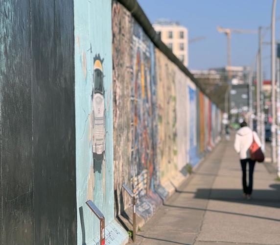 An original stretch of the Berlin Wall is now East Side Gallery, the longest open-air art gallery in the world.