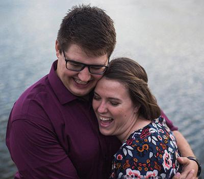 Evan Christensen and Hillary Fick