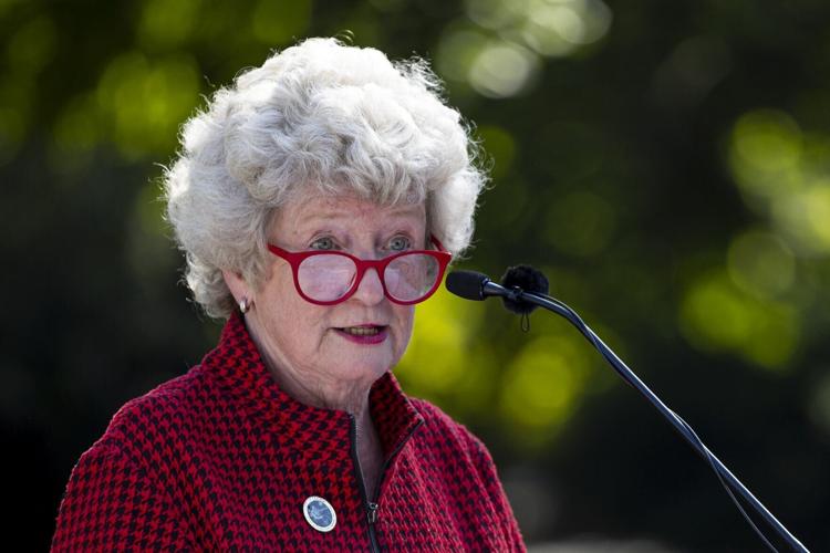 Louise Pound Sculpture Unveiling