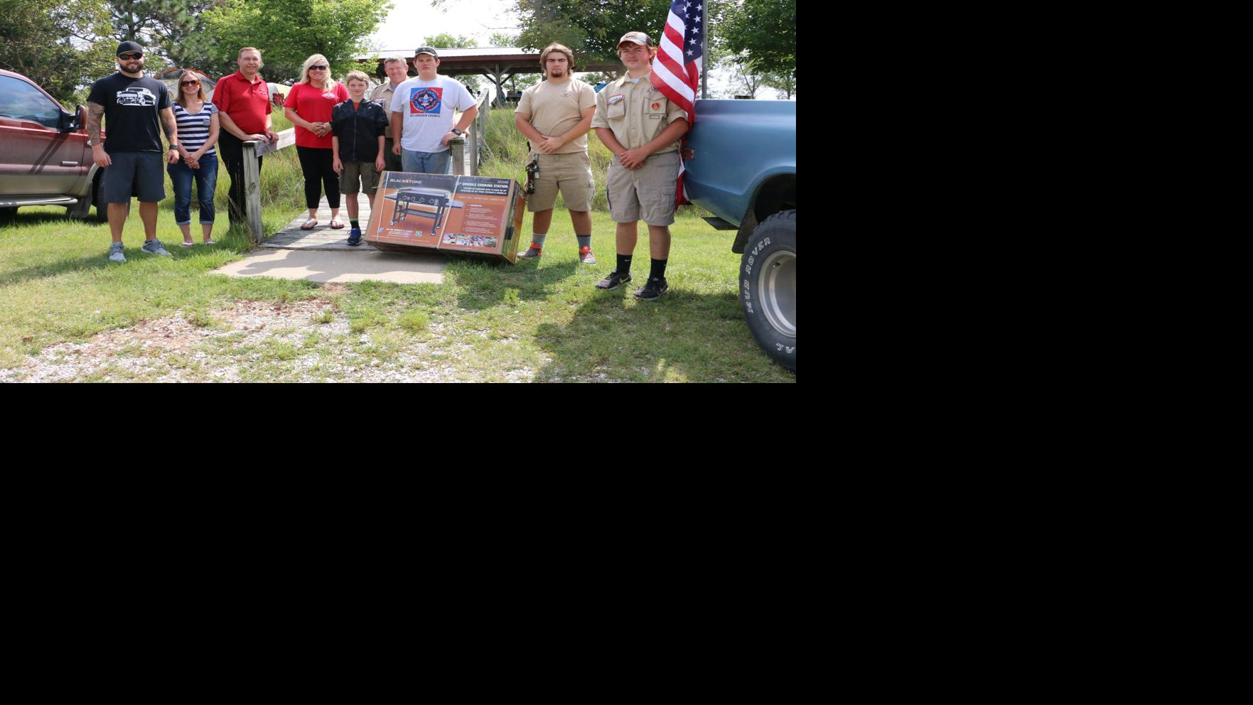Committee Makes Grill Donation To Boy Scouts News Wahoo