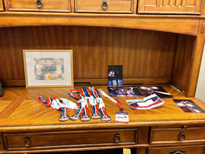 Claire Schaffer's medals