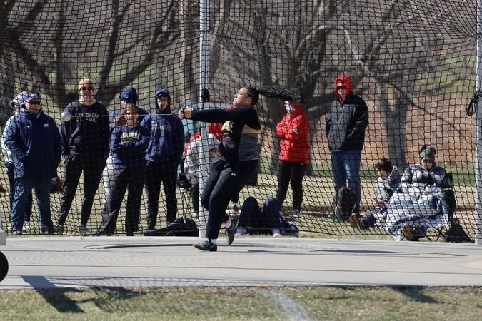 Schwarzrock wins shot put, Williams hits NCAA provisional mark in hammer throw at Loper Invite