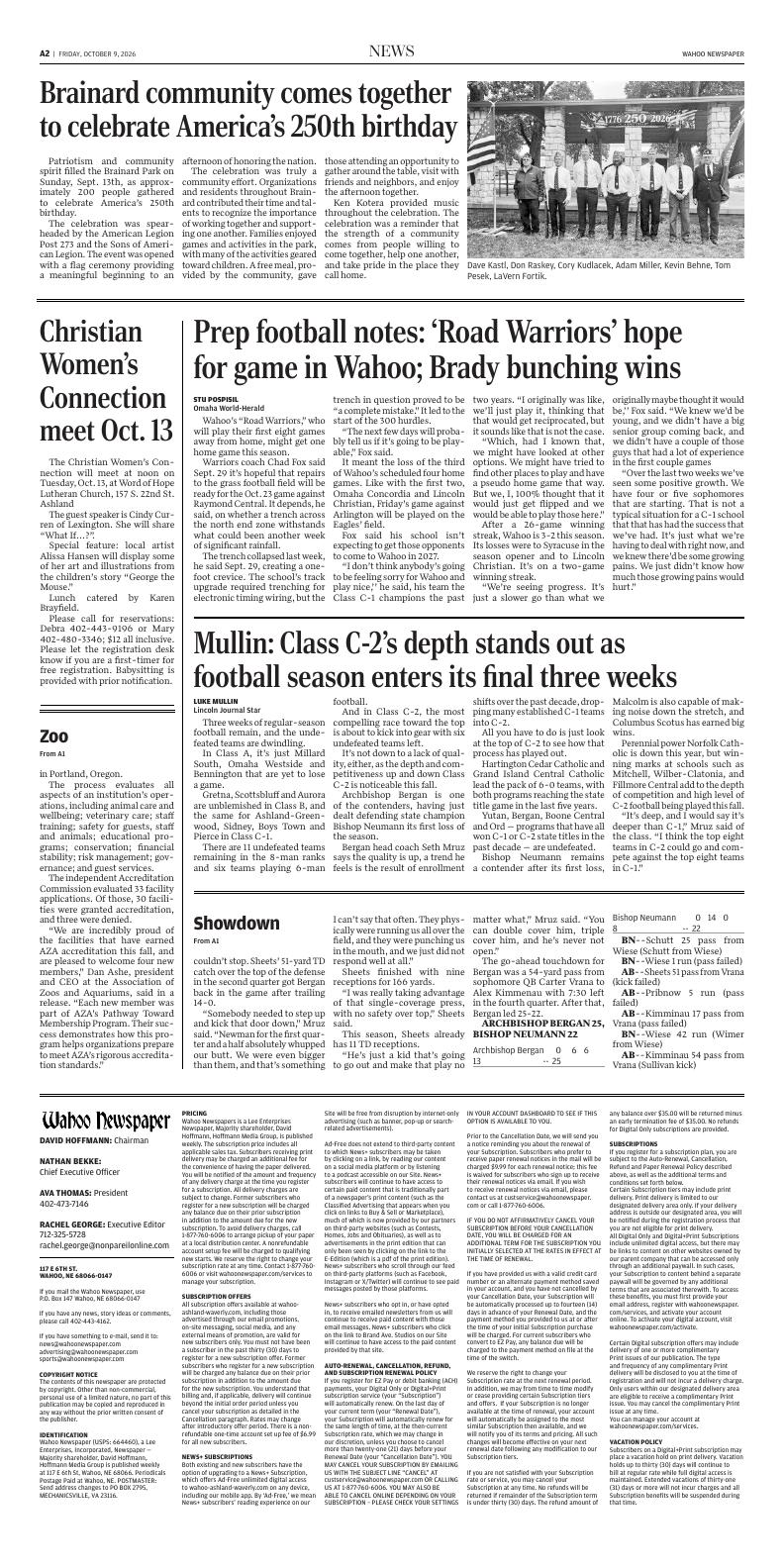 Page A2
