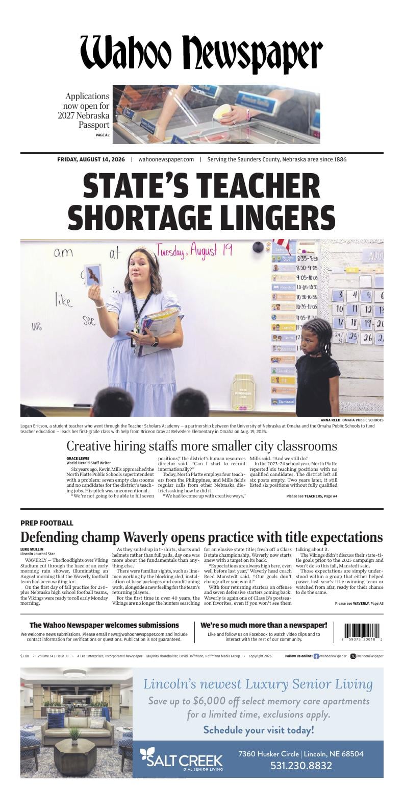 Page A1