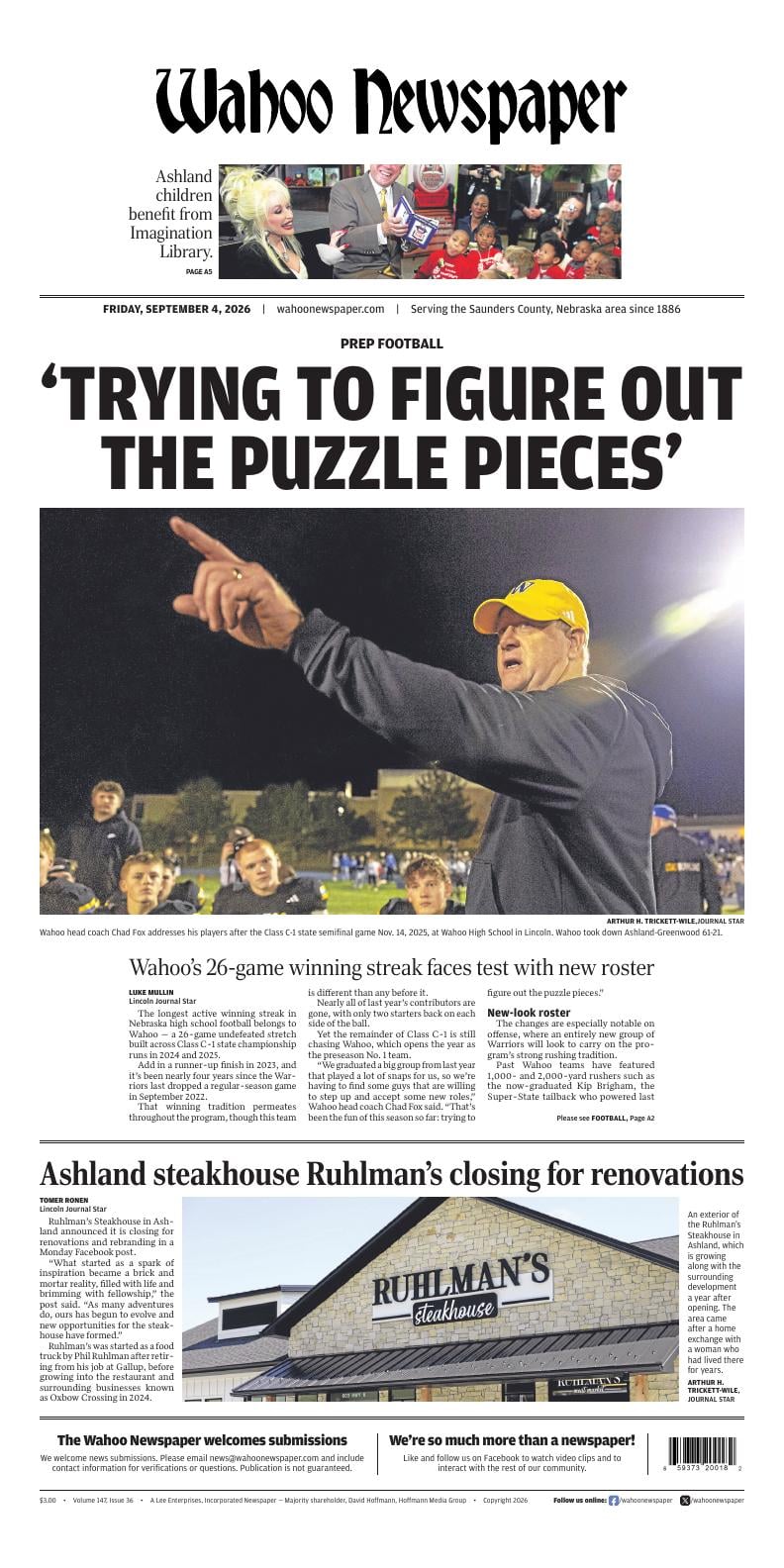 Page A1