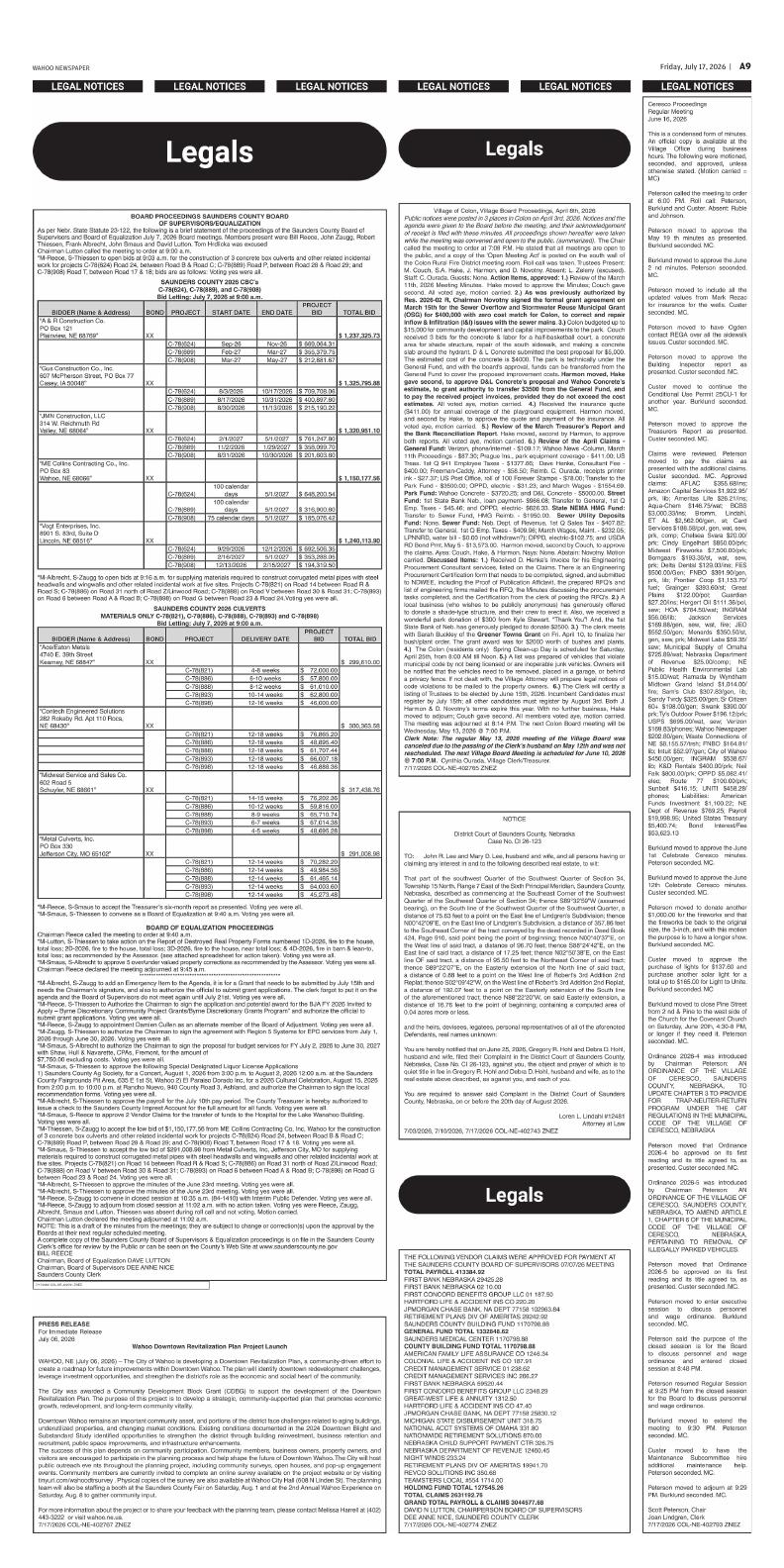 Page A9