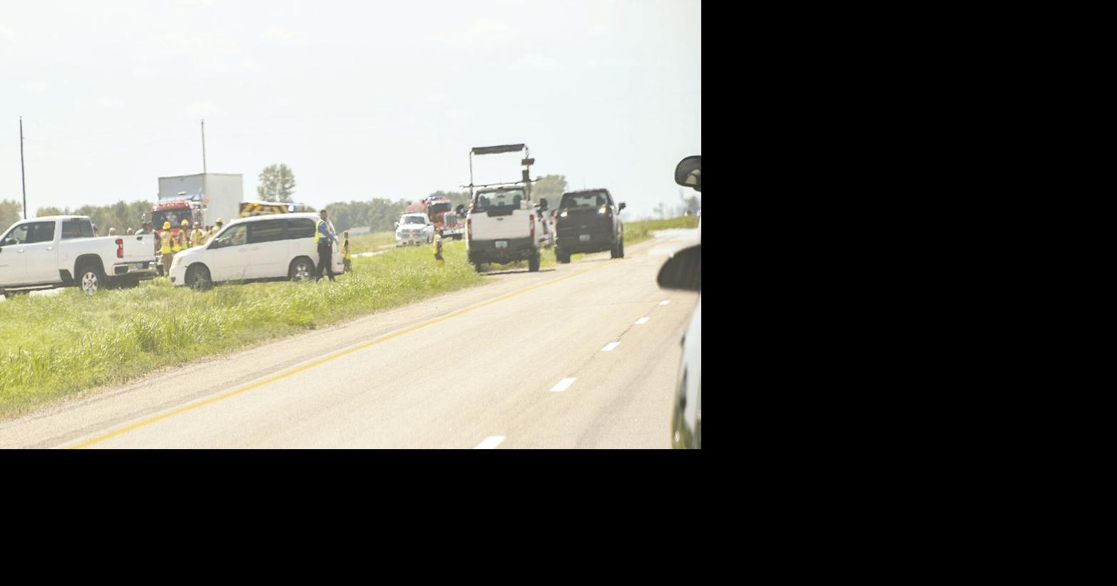 Multiple agencies respond to Friday afternoon accident on ND Hwy. 13