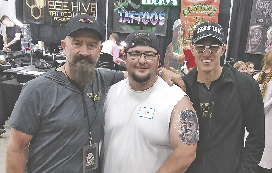Wahpeton S Zeke Ink Tattoo Places In Rough Rider Ink And Iron Competition Community Wahpetondailynews Com