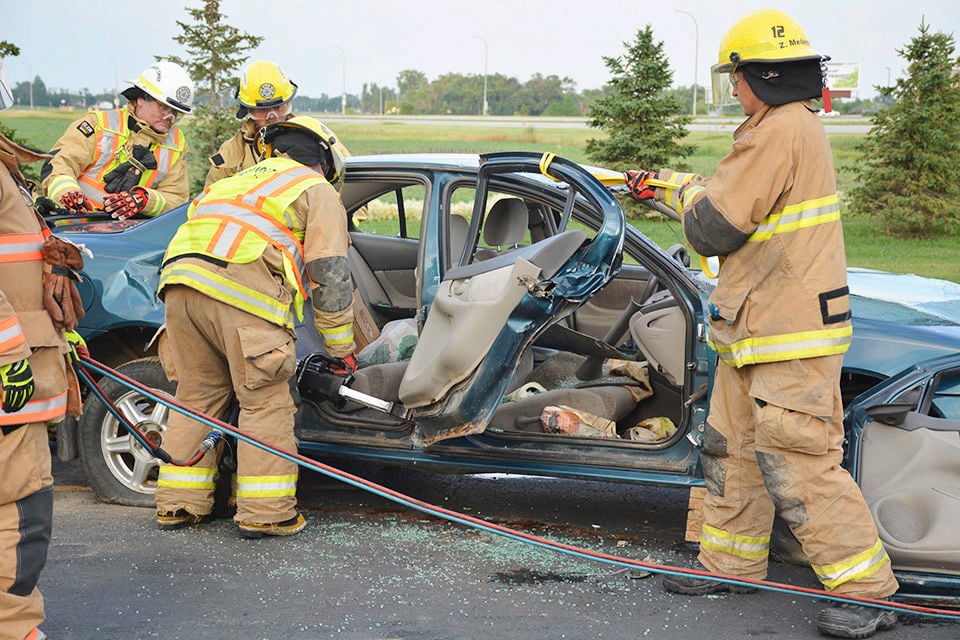 Firefighters come out for auto accident training Local News Stories