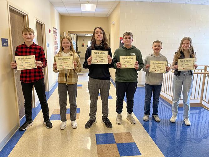 Hankinson MathCounts winners News