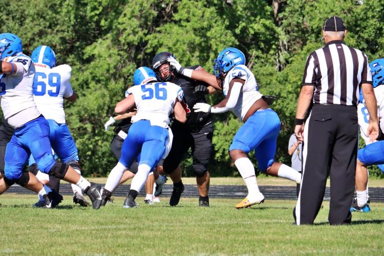 NDSCS nose guard Ray Ruschel tackles football at 49 years old Local