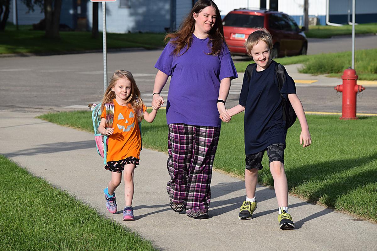 FIRST DAY OF SCHOOL at Hankinson News Monitor
