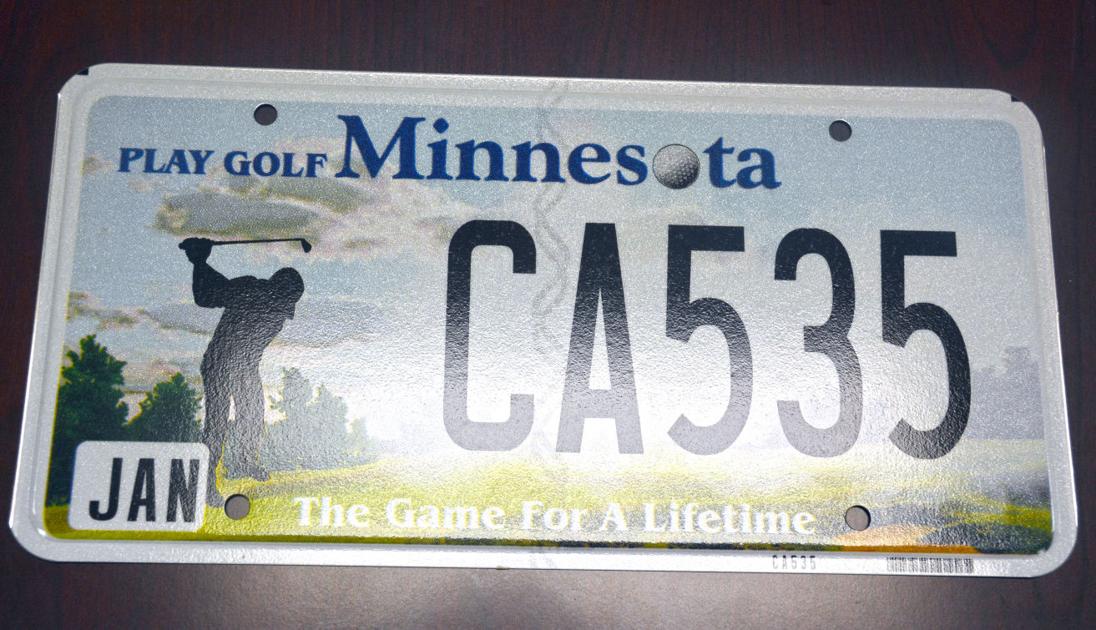 New MN license plate has golf theme Local News Stories