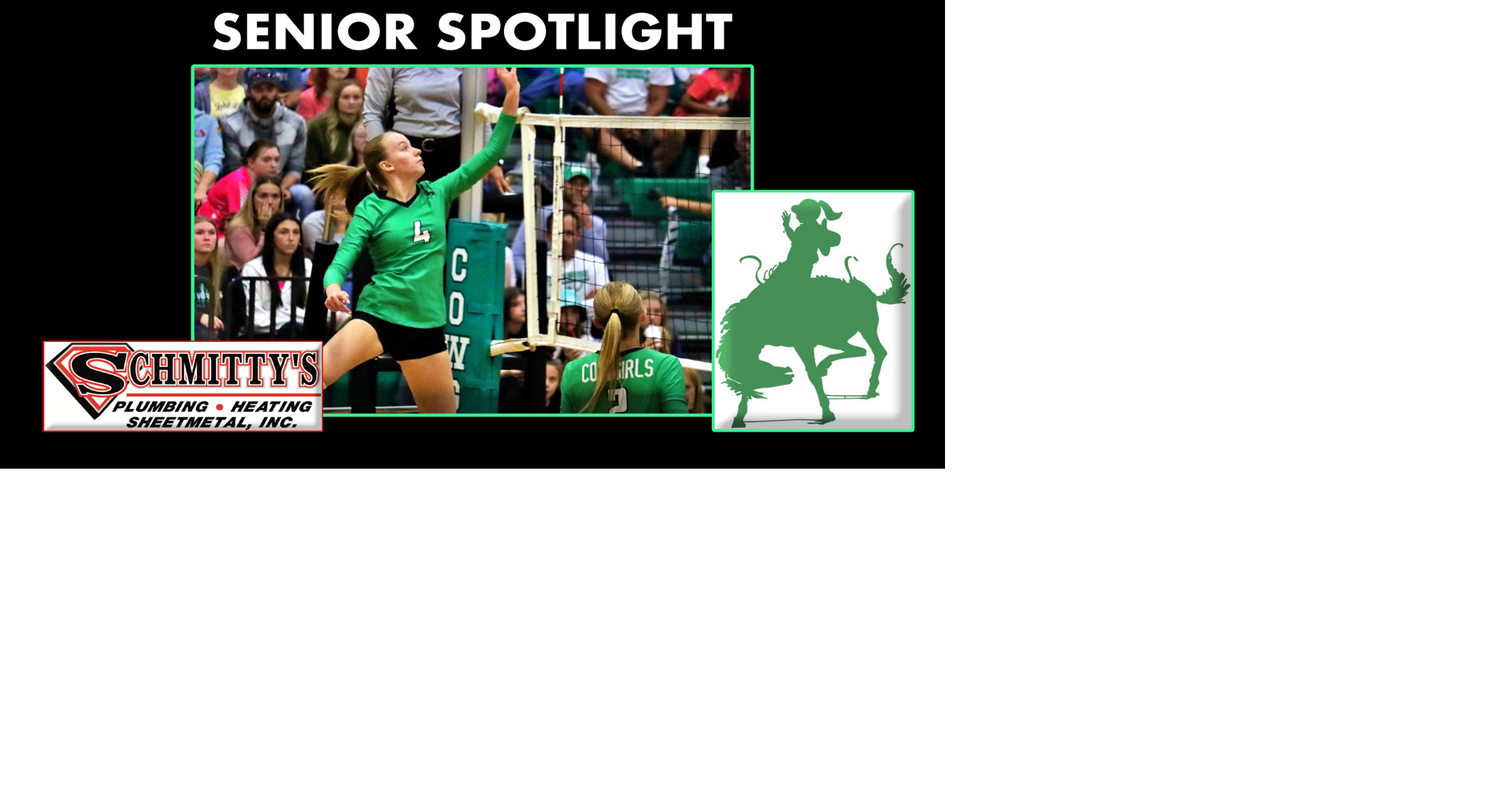 Schmitty's Senior Spotlight: Julia Kleisman, Breckenridge volleyball