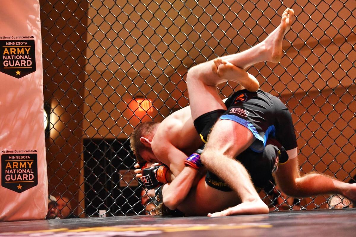 Lipp controls cage in MMA debut