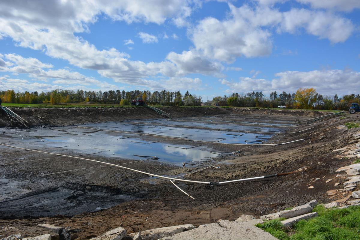 Wastewater pond has been drained since Sept. Local News Stories