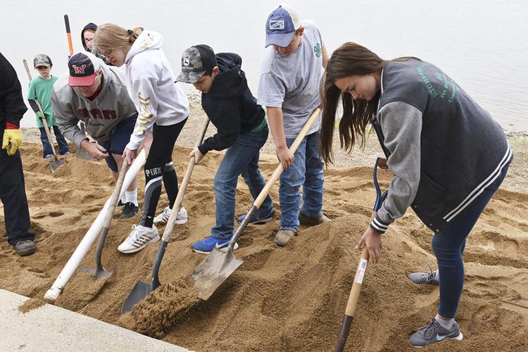 Richland County youth help support Mooreton Pond shelters Local News