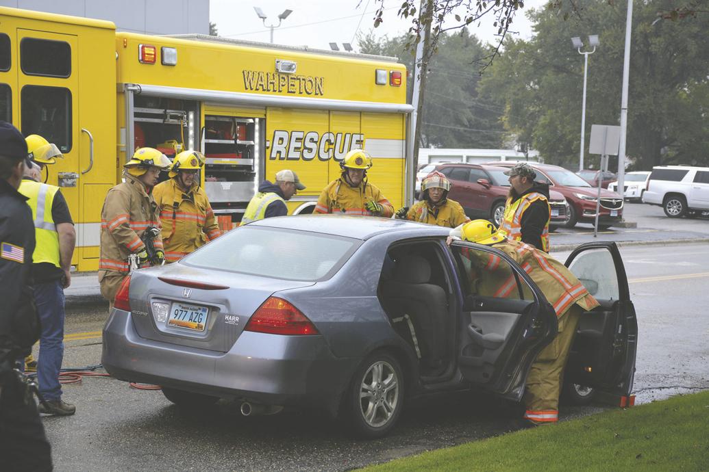 Driver extricated from accident vehicle Local News Stories