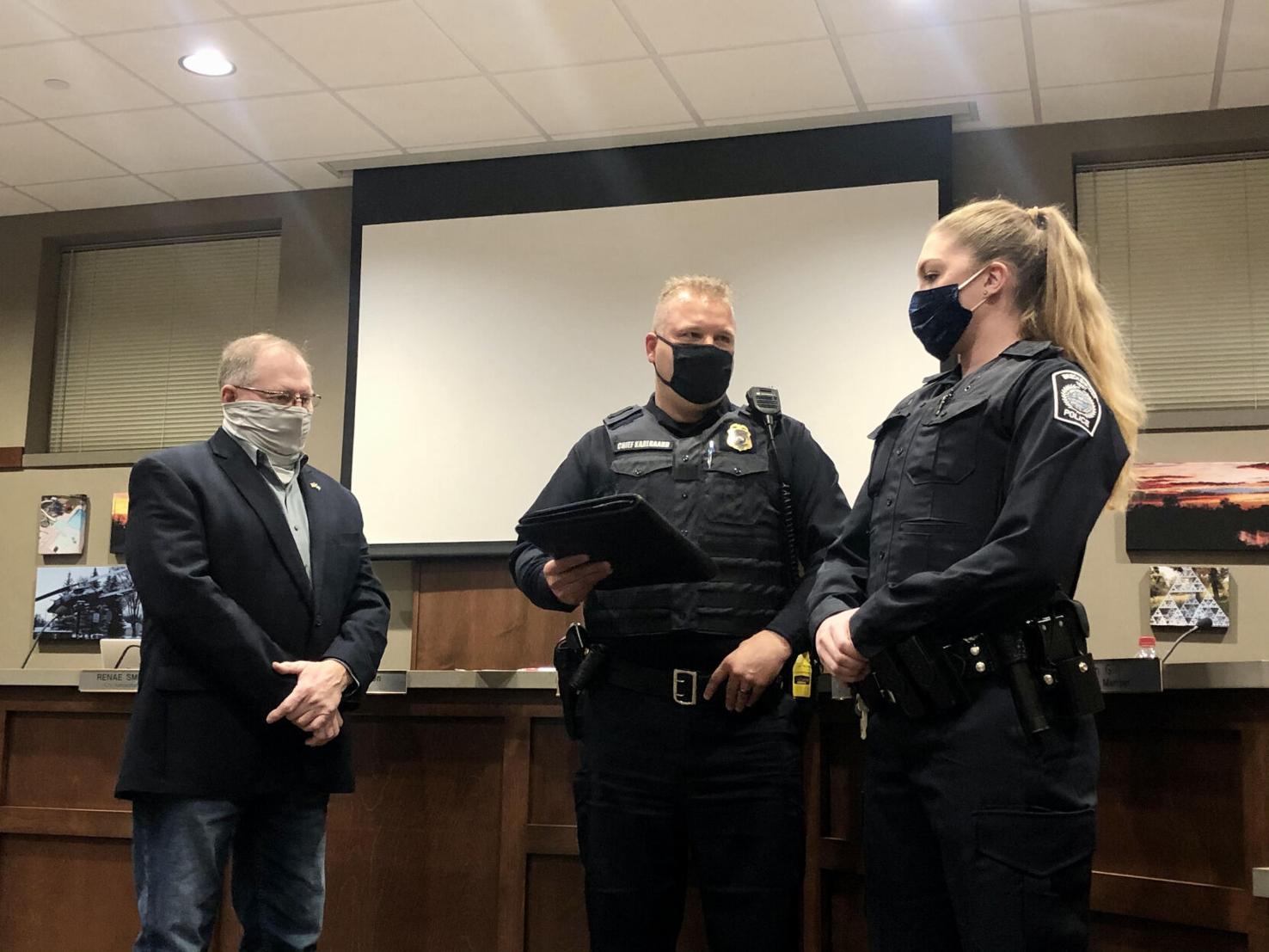 Newest Breckenridge officer takes oath Local News Stories