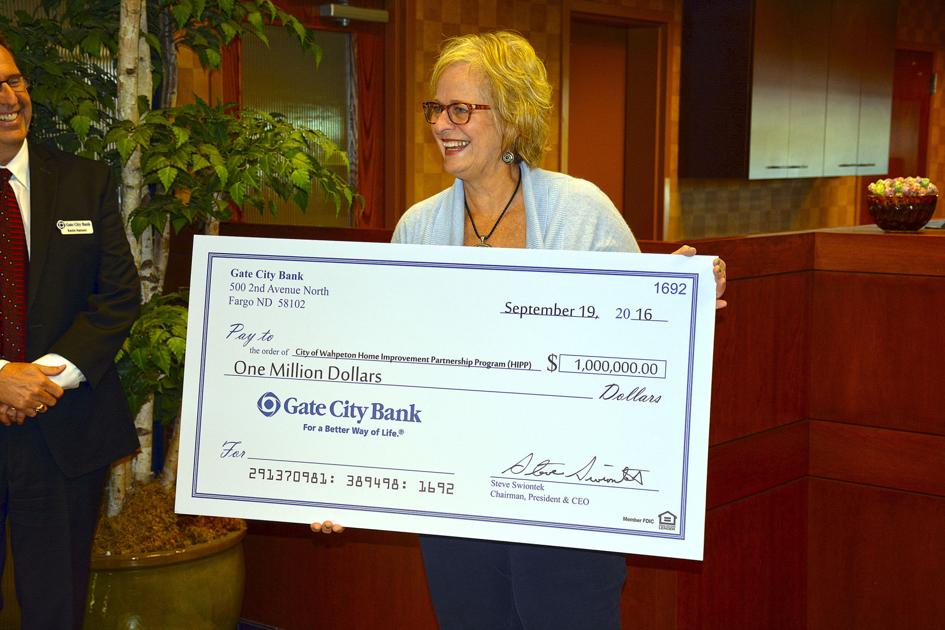Gate City Bank donates 1M for HIPP Local News Stories