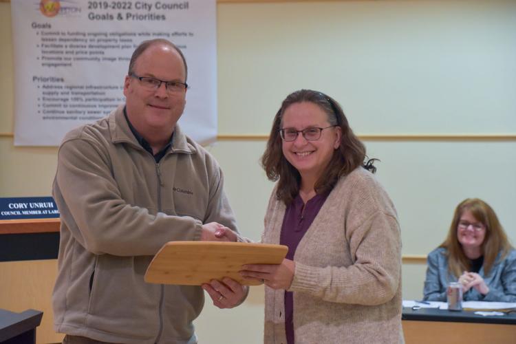 Wahpeton council honors city employees Local News Stories
