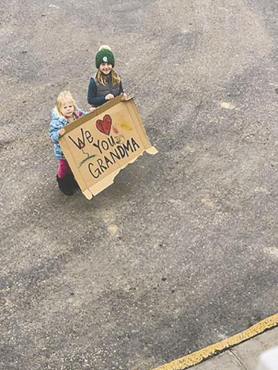 Special message for great-grandma