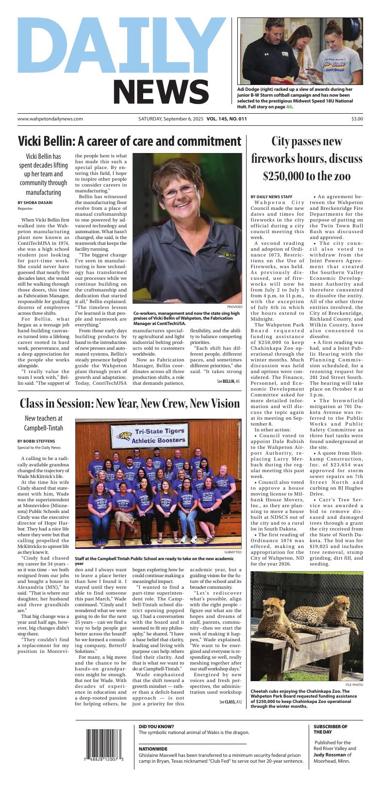 Page A1