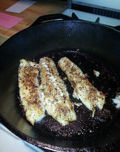 Action Outdoors: Blackened walleye | Outdoors | walkermn.com