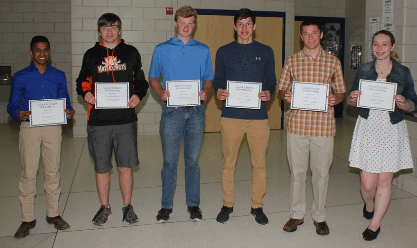 WalkerHackensackAkeley High School 2017 Scholarship recipients