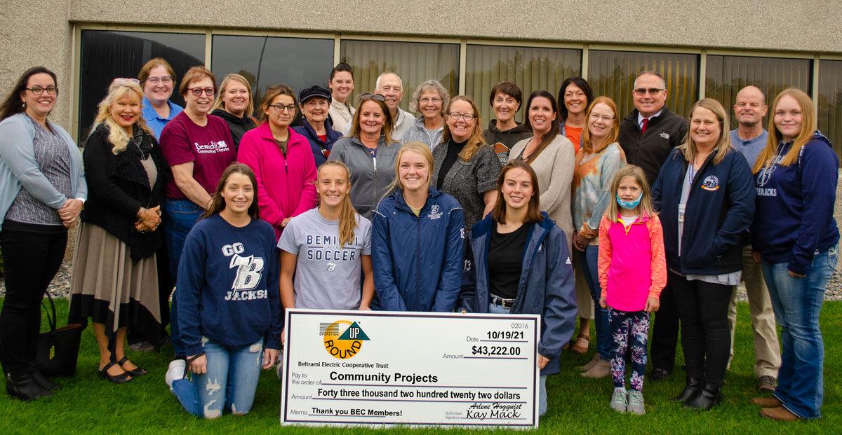 Pictured are (front row from left) Alexi Smith, Bemidji Career