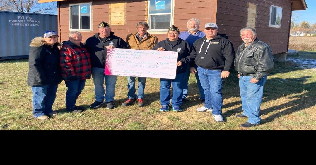 Backus Legion, Walker Legion Riders support Pine River vet News