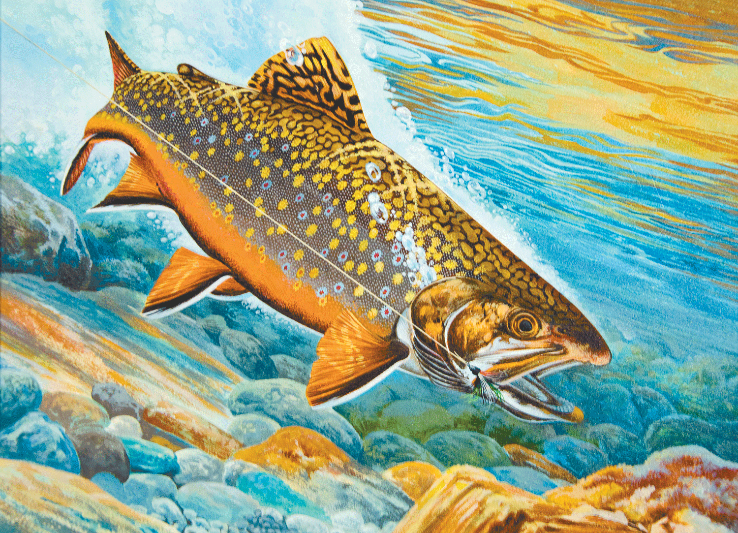 Richfield artist wins 2017 trout and salmon stamp contest Outdoors